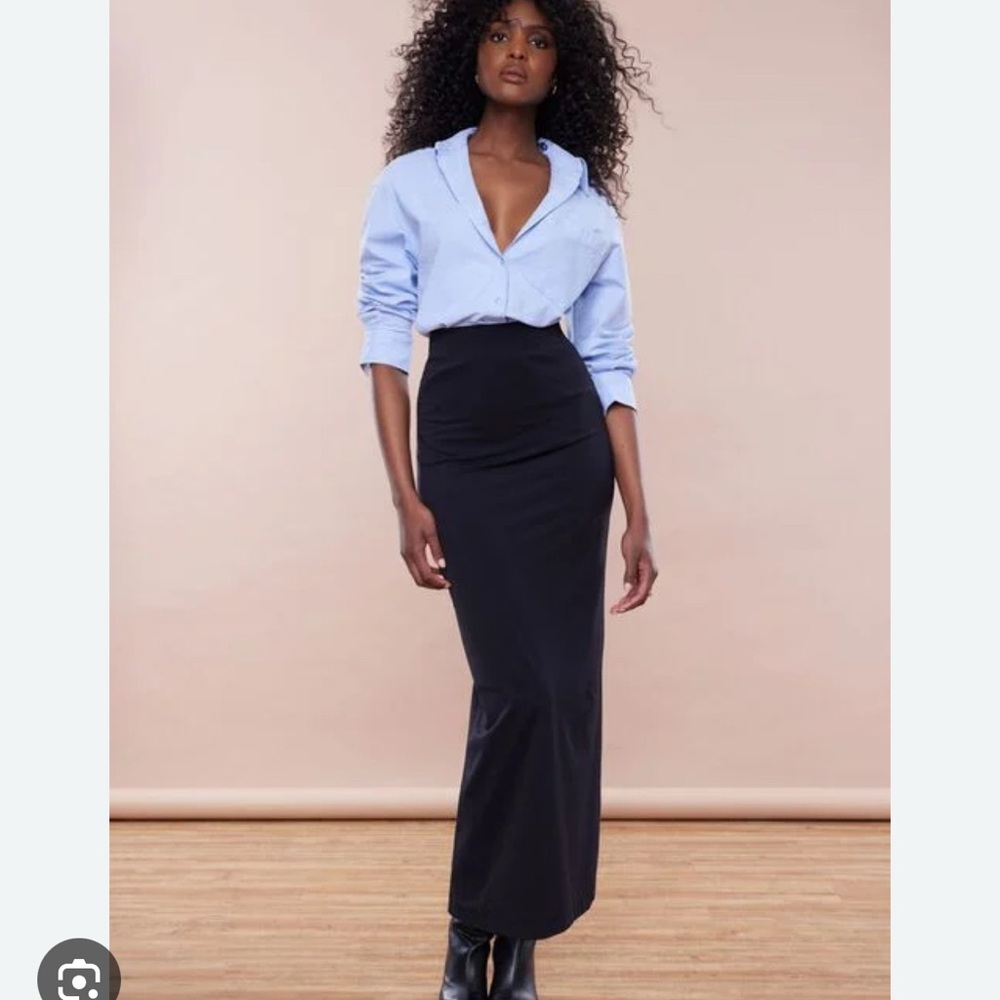 Dynamite Black Maxi Skirt